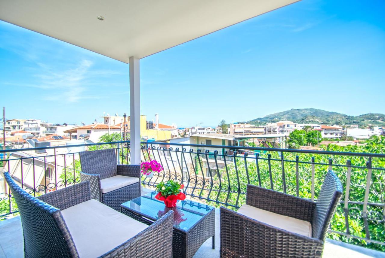 Zakynthos Town Modern Roof Apartment Luaran gambar